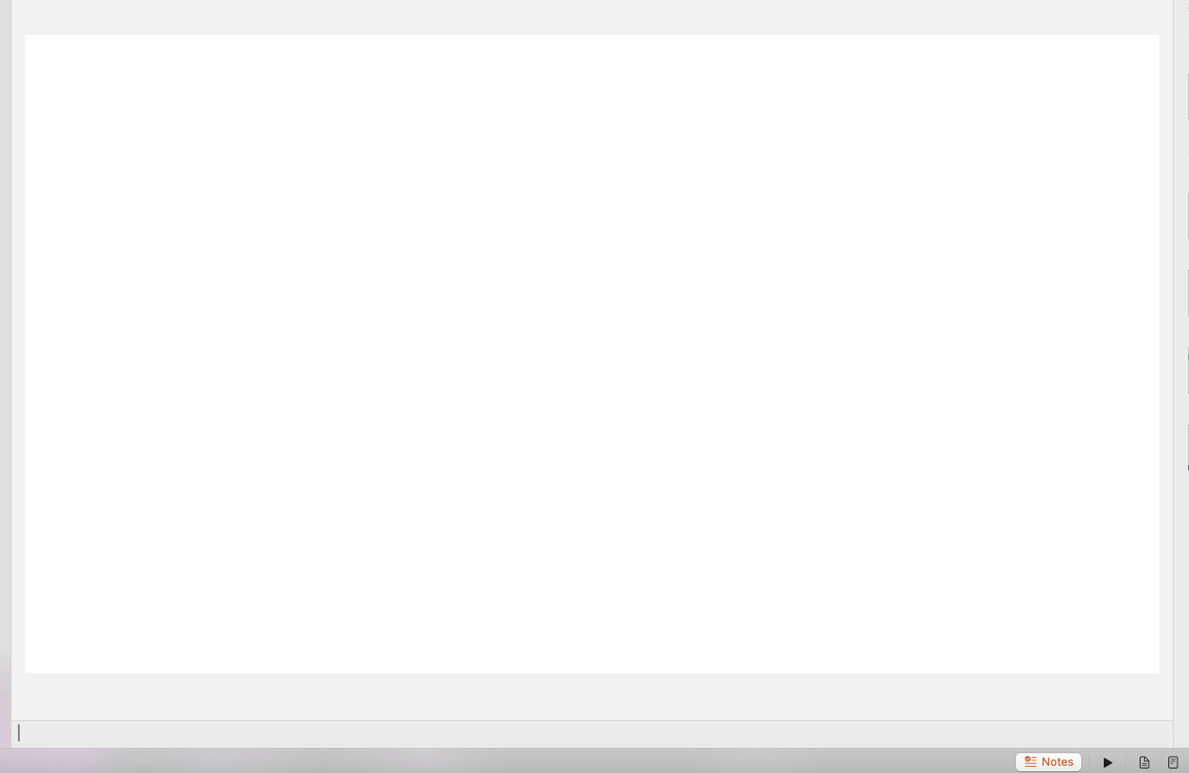 Screenshot of a blank MobiSlides slide.