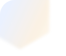 A partially visible gradient triangle transitions from blue to orange against a dark gray background, occupying the top left corner of the image. No text is present.