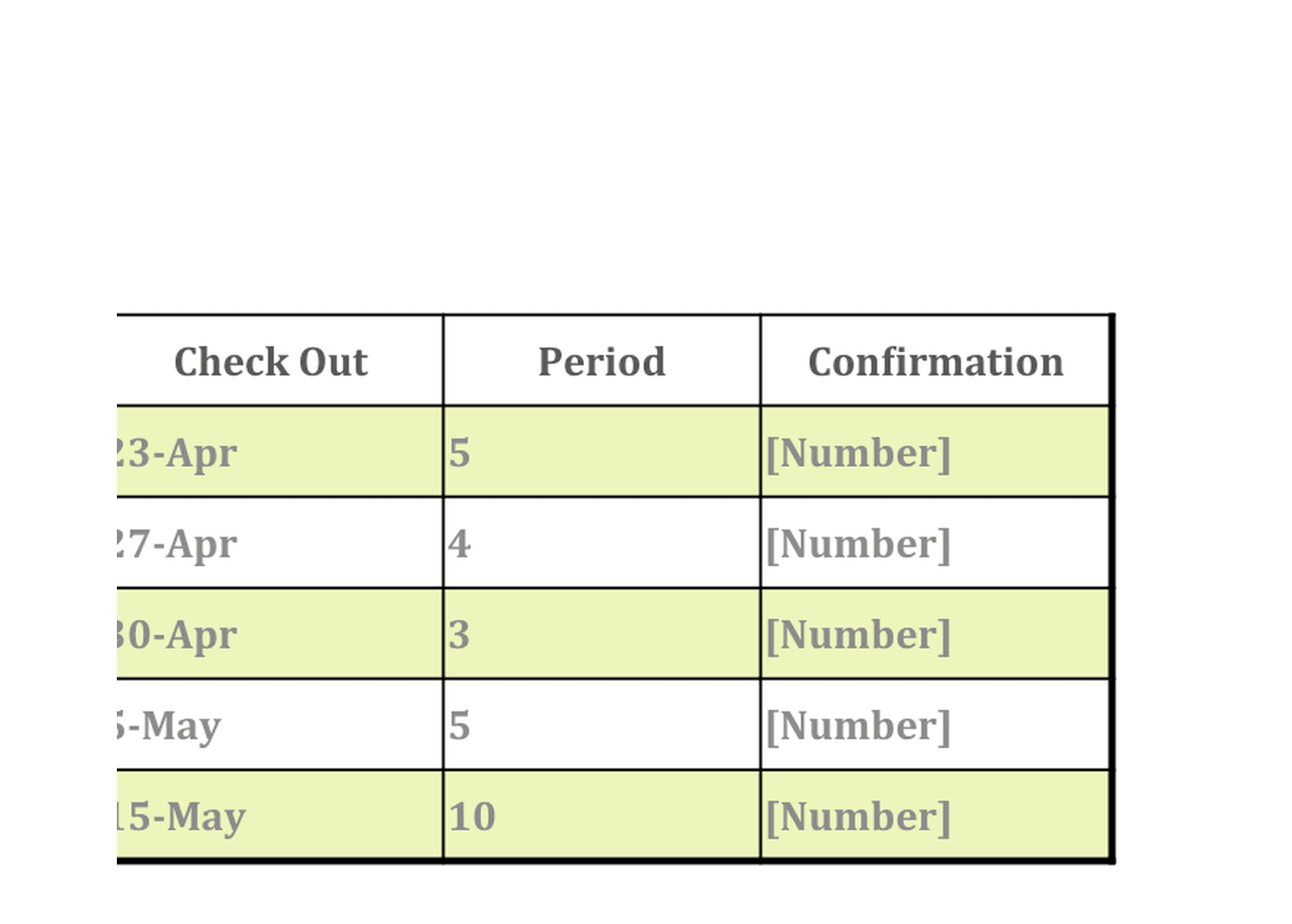 Trip Organizer template preview 3