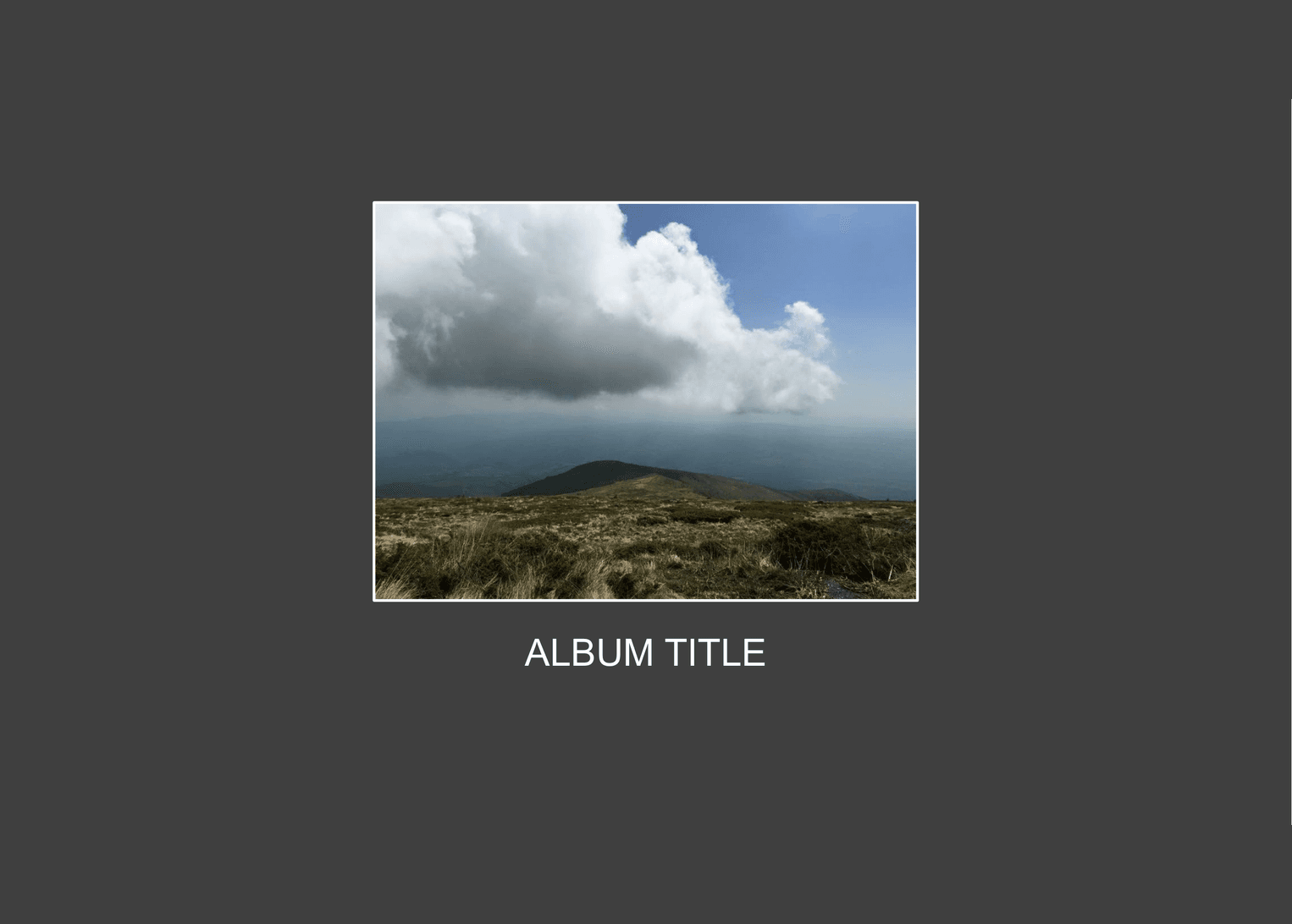 Photo Album template preview 1
