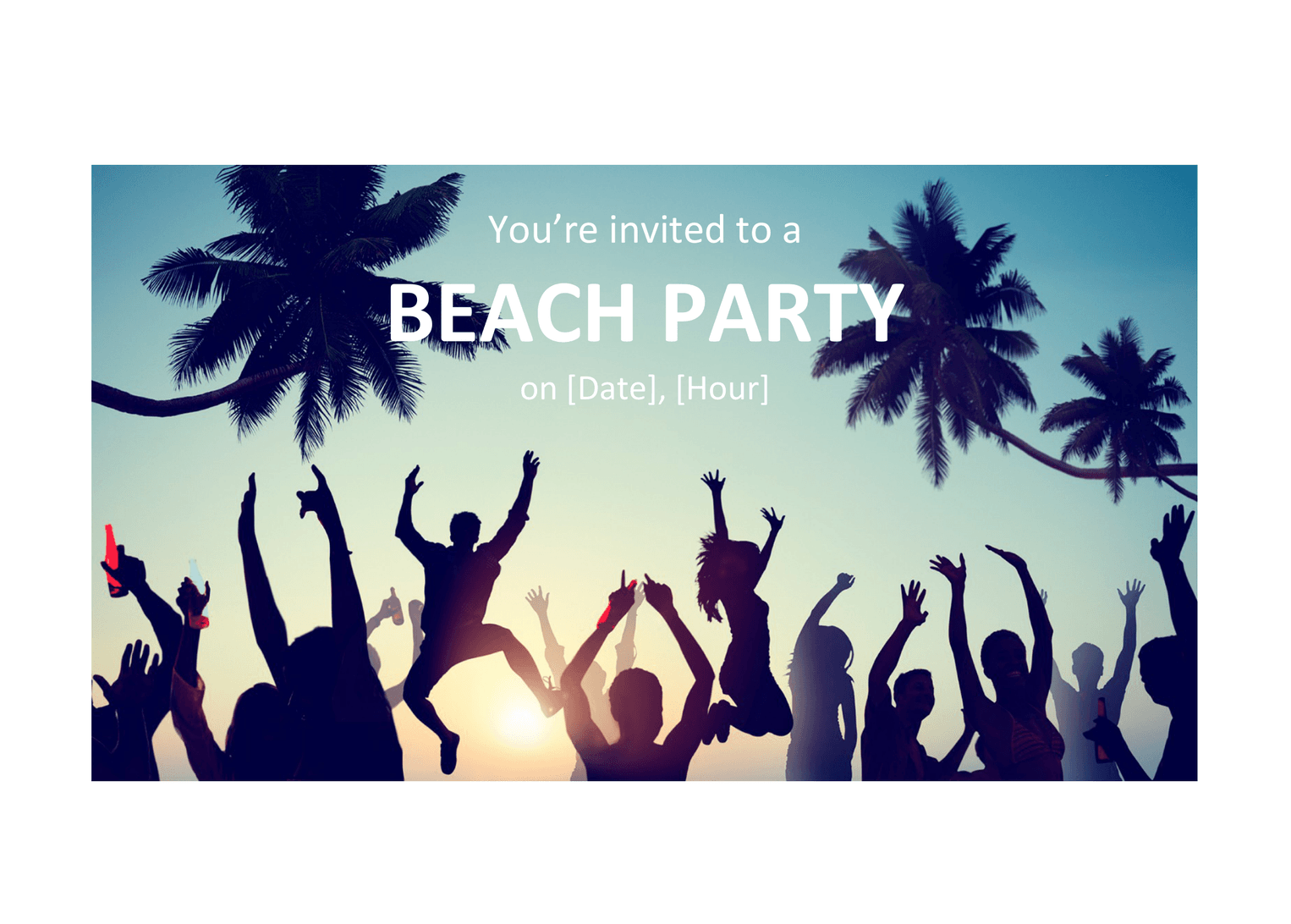 Invitation Party template preview