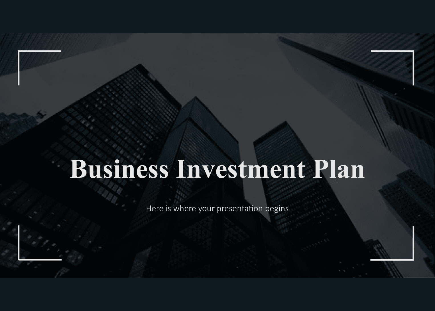 Investment Business Plan template preview 1