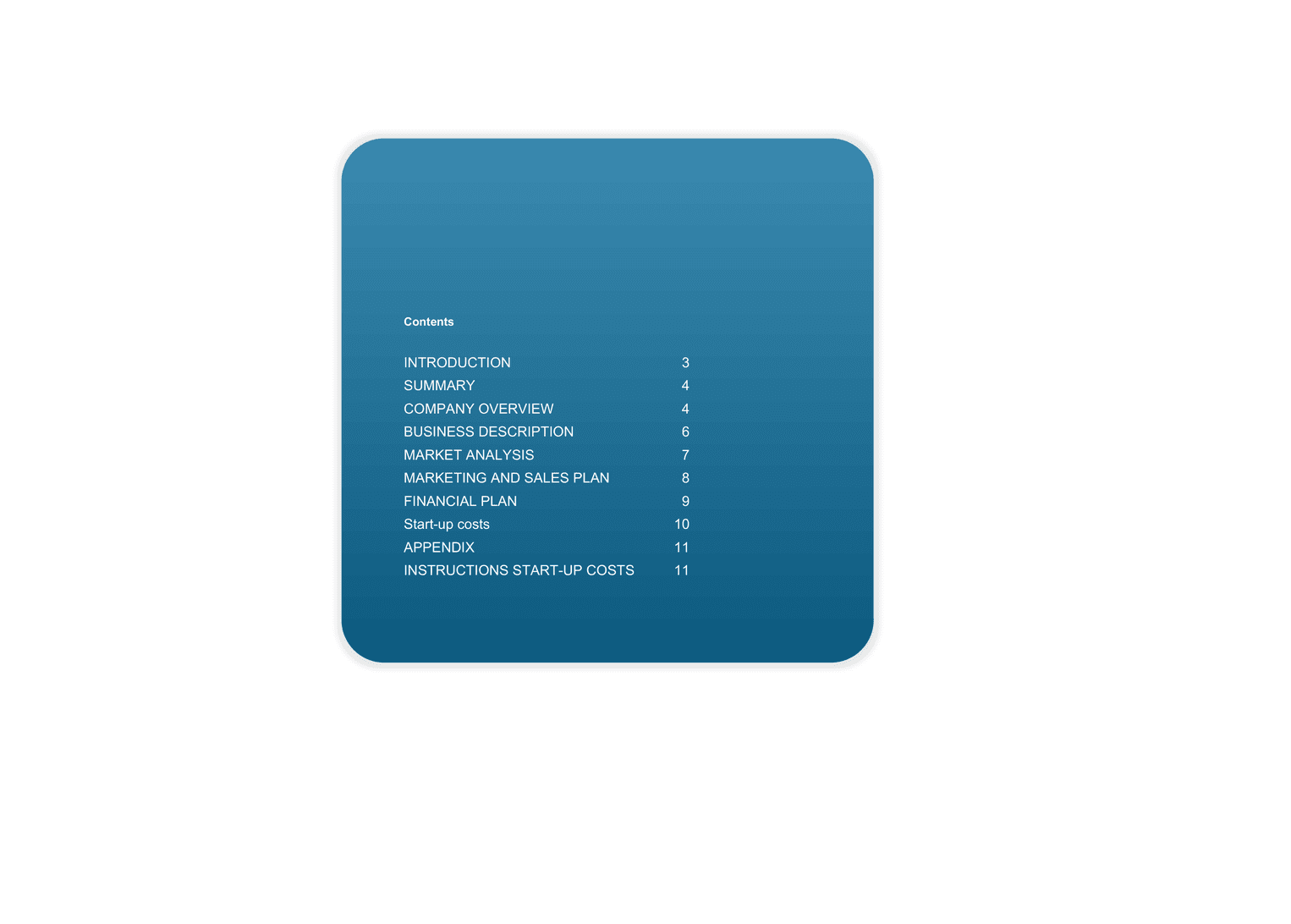 Small Business Plan template preview 2