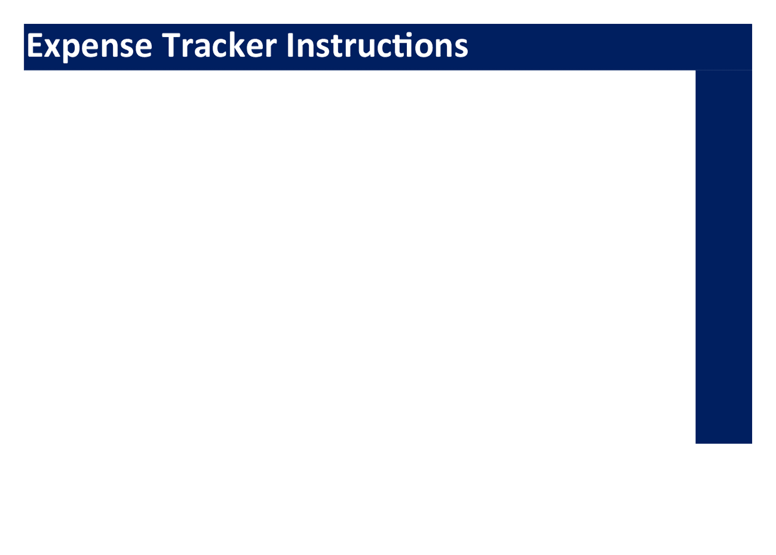 Expense Tracker template preview 5