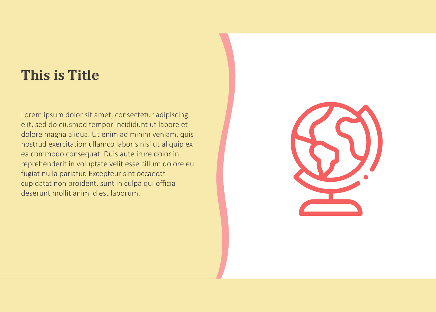 Show and Tell template preview 3