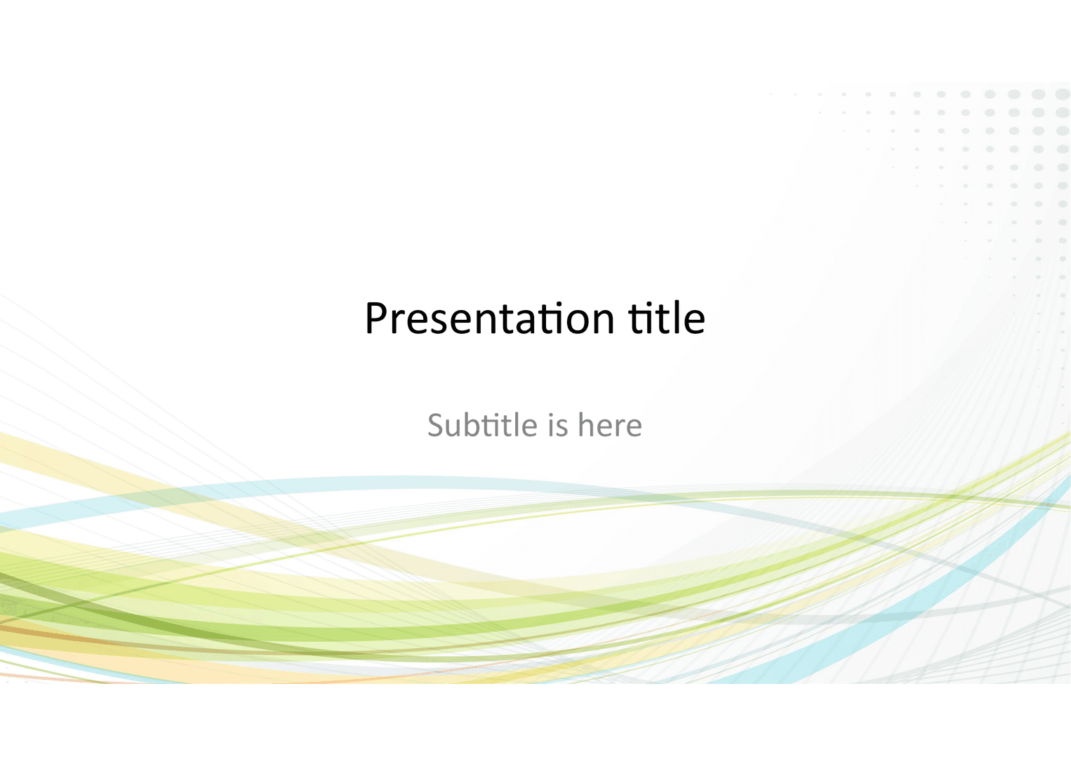 Marketing Presentation template preview 1